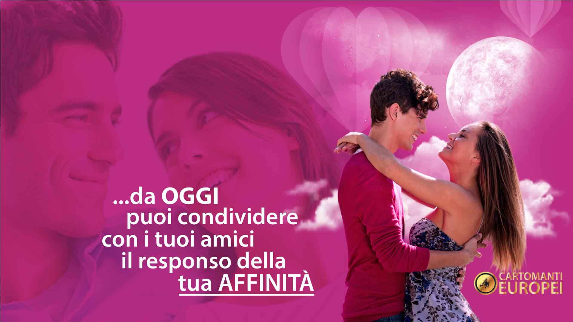 Calcolo dell'affinità di Coppia Cartomanti Europei Calcolo dell'affinità di Coppia Cartomanti Europei