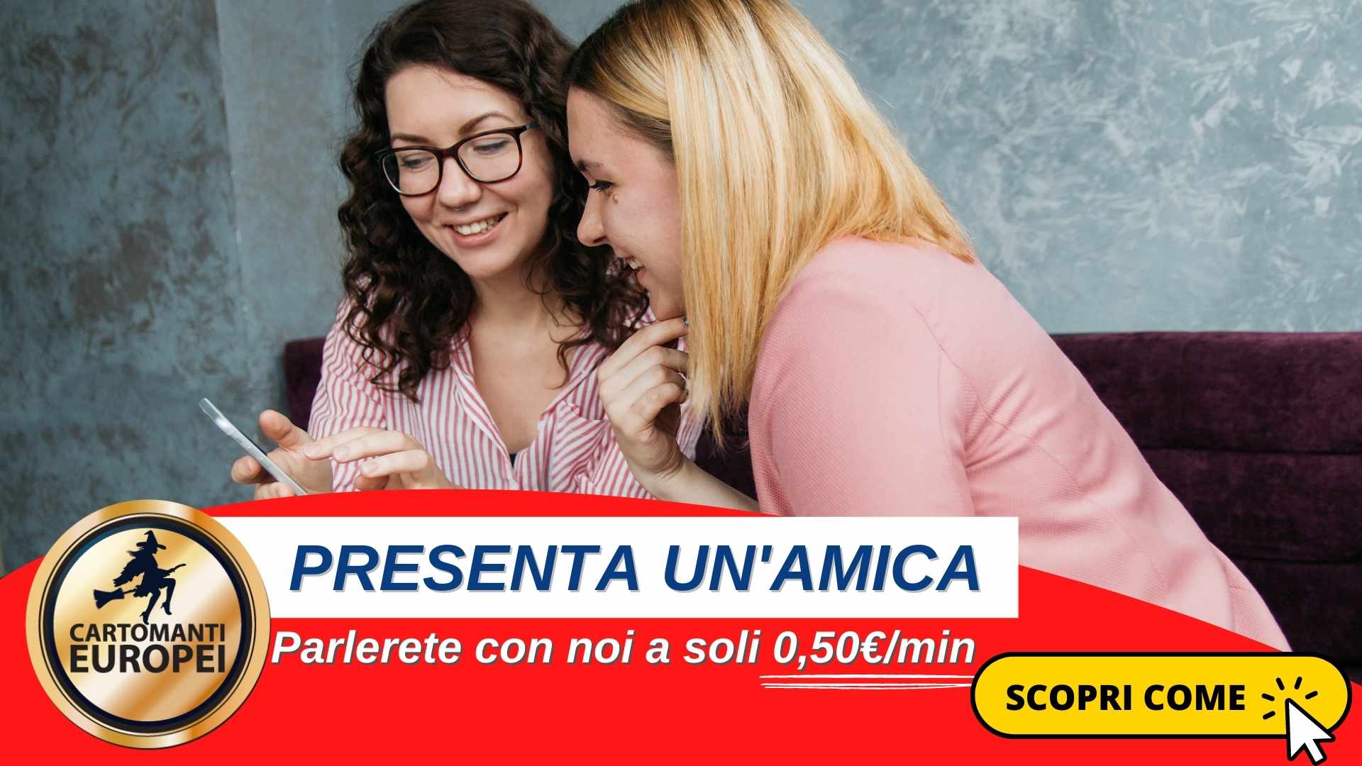 promozione presenta un'amica