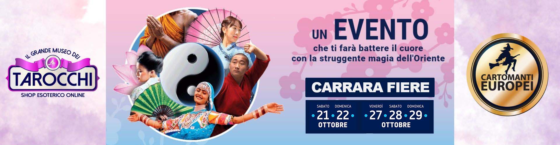 cartomanzia dal vivo | stand fieristico | festival dell oriente roma